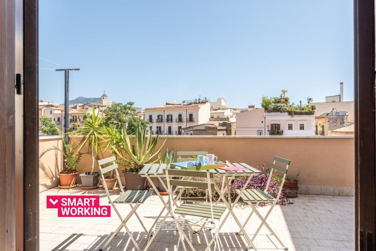 Ferienwohnung The Terrace Behind The Cathedral By Wonderful Italy Palermo Exterior foto