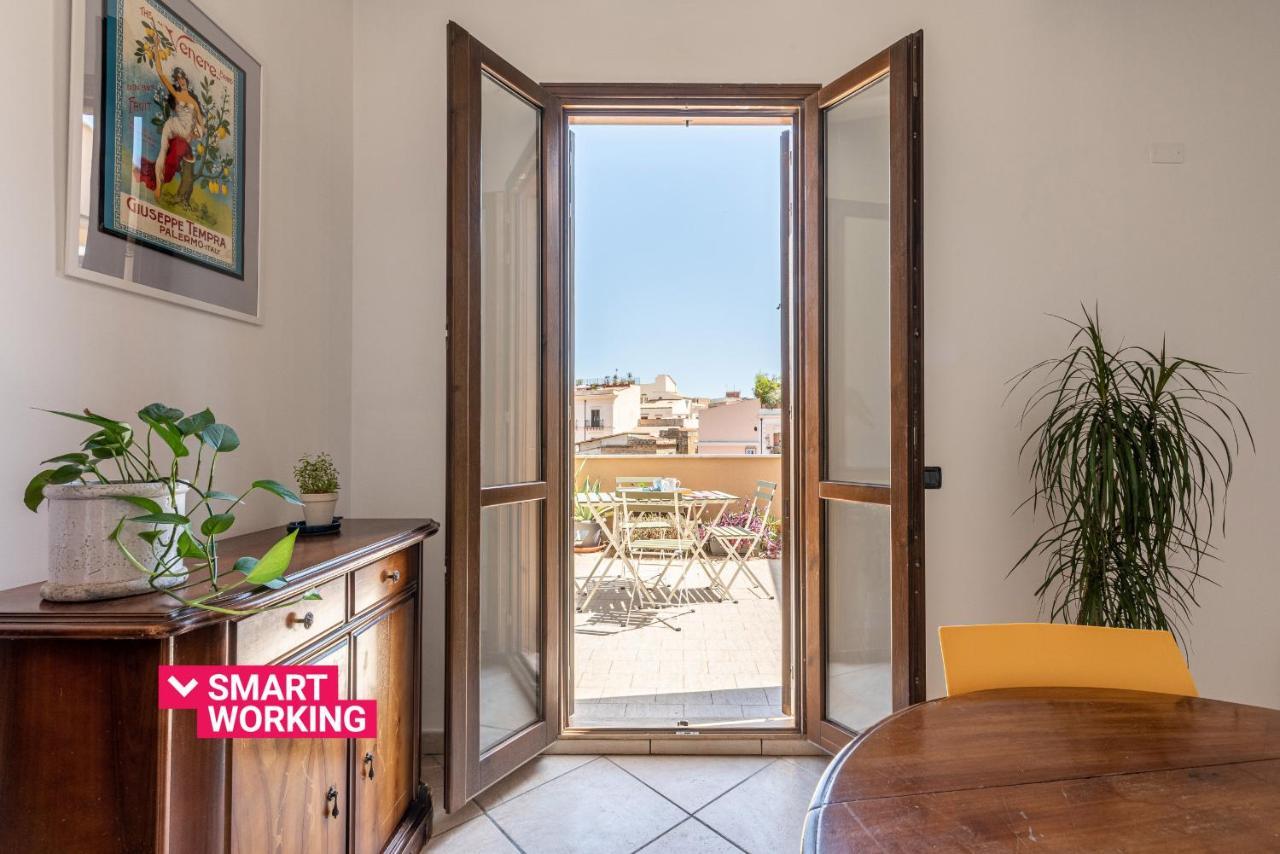 Ferienwohnung The Terrace Behind The Cathedral By Wonderful Italy Palermo Exterior foto